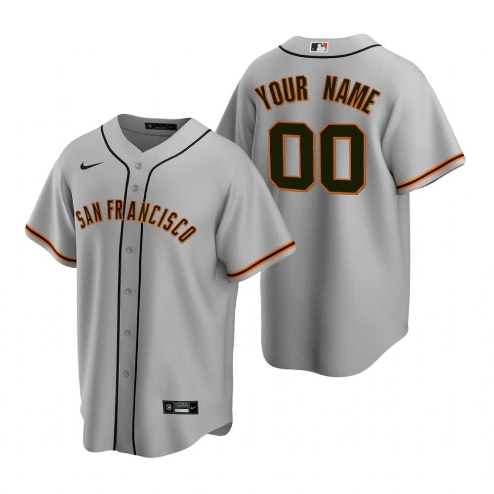 San Francisco Giants Customized Nike Gray Stitched MLB Cool Base Road Jersey,We sell and wholesale San Francisco Giants Customized Nike Gray Stitched MLB Cool Base Road Jersey on line form chian!